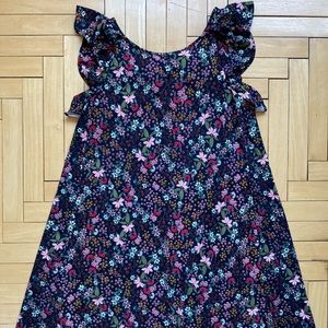 Flower print swing dress by Loft.  Medium